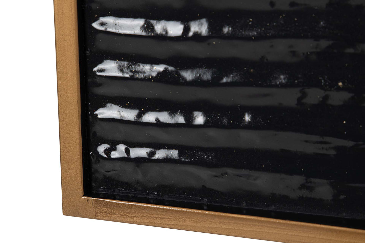 ADORNO PARED METAL DORADO NEGRO 42x6x74 CM Ref. 175353