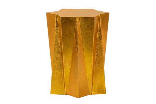 MESA AUXILIAR METAL DORADO MANIT 41x41x51 CM Ref. 247092