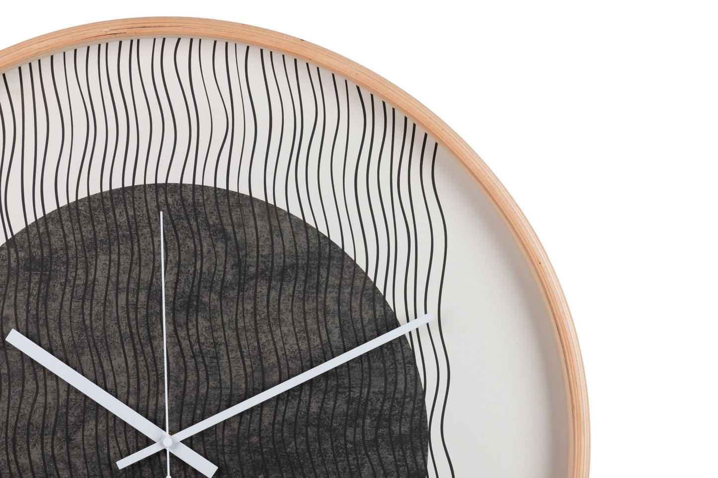 RELOJ PARED METAL NATURAL 60x4,5x60 CM Ref. 397016