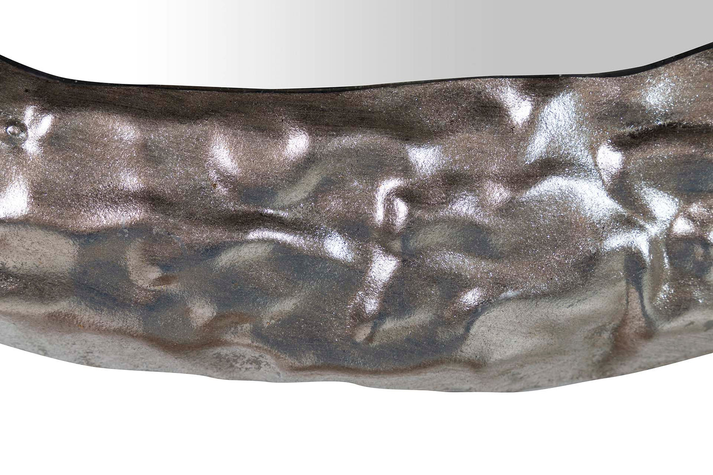 ESPEJO METAL PLATEADO 53x3x53 CM Ref. 482048