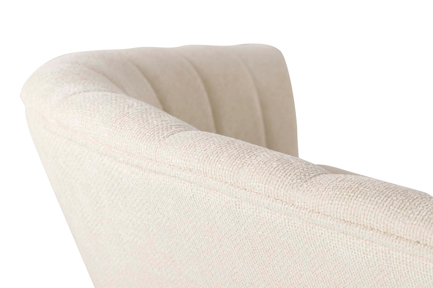 SOFA CHENILLA BEIGE 129x72x80 CM Ref. 504022