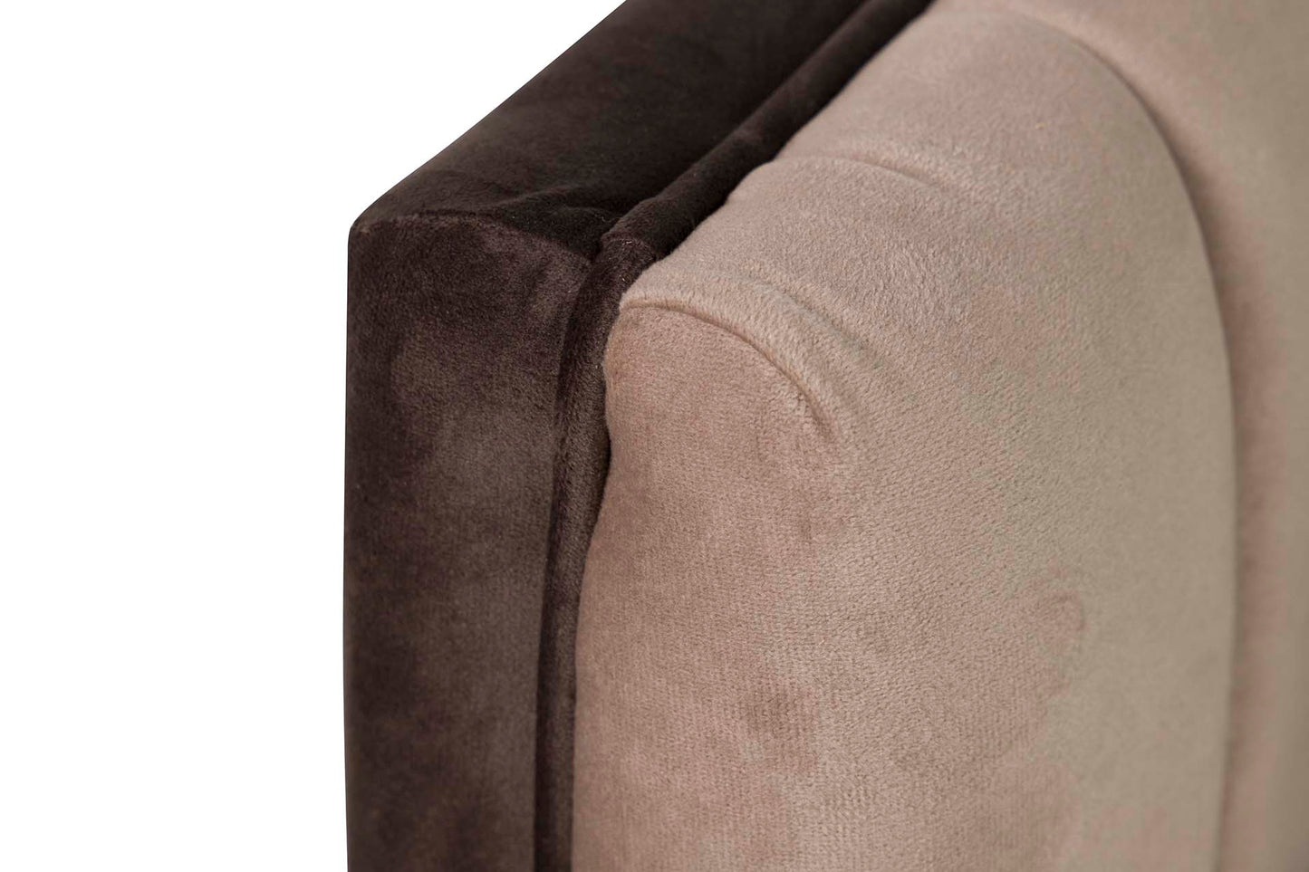 BUTACA VELVET MARRON 70x70x74 CM Ref. 504033