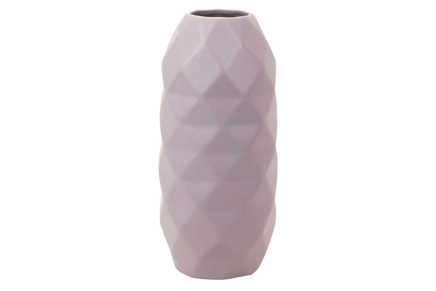 FLORERO CERAMICA MORADO MATE 17x17x37 CM Ref. 645768