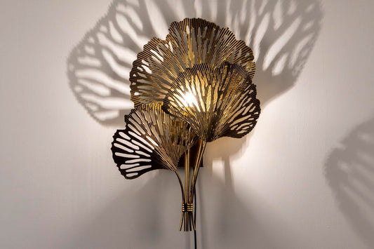 APLIQUE METAL DORADO 47x15x66 CM Ref. 662082