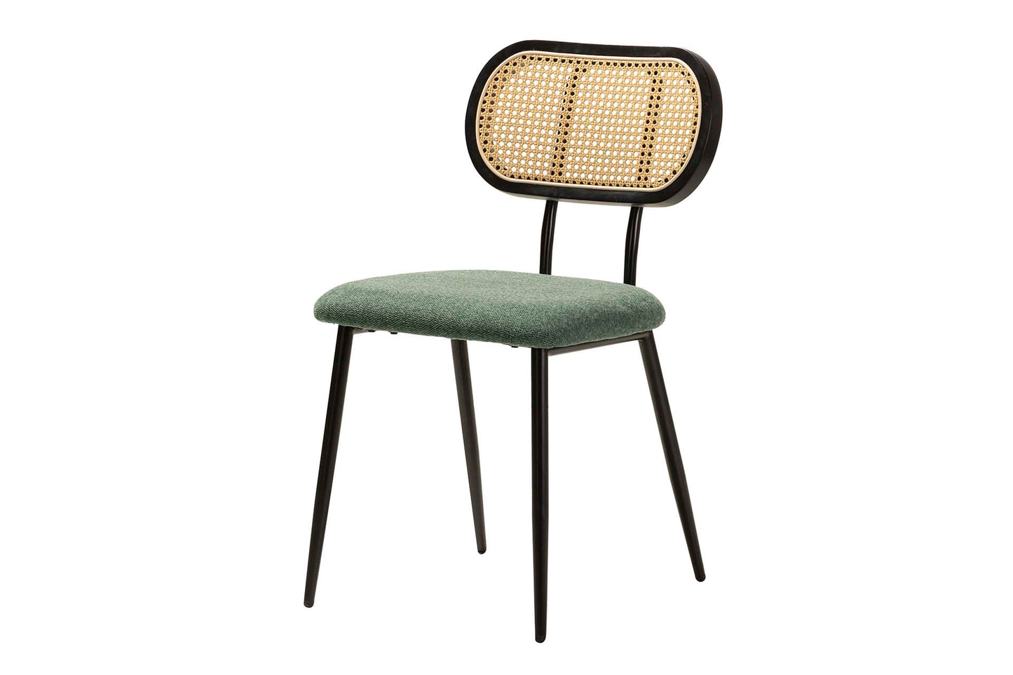 SILLA POLIESTER VERDE 45x56x81 CM Ref. 703122