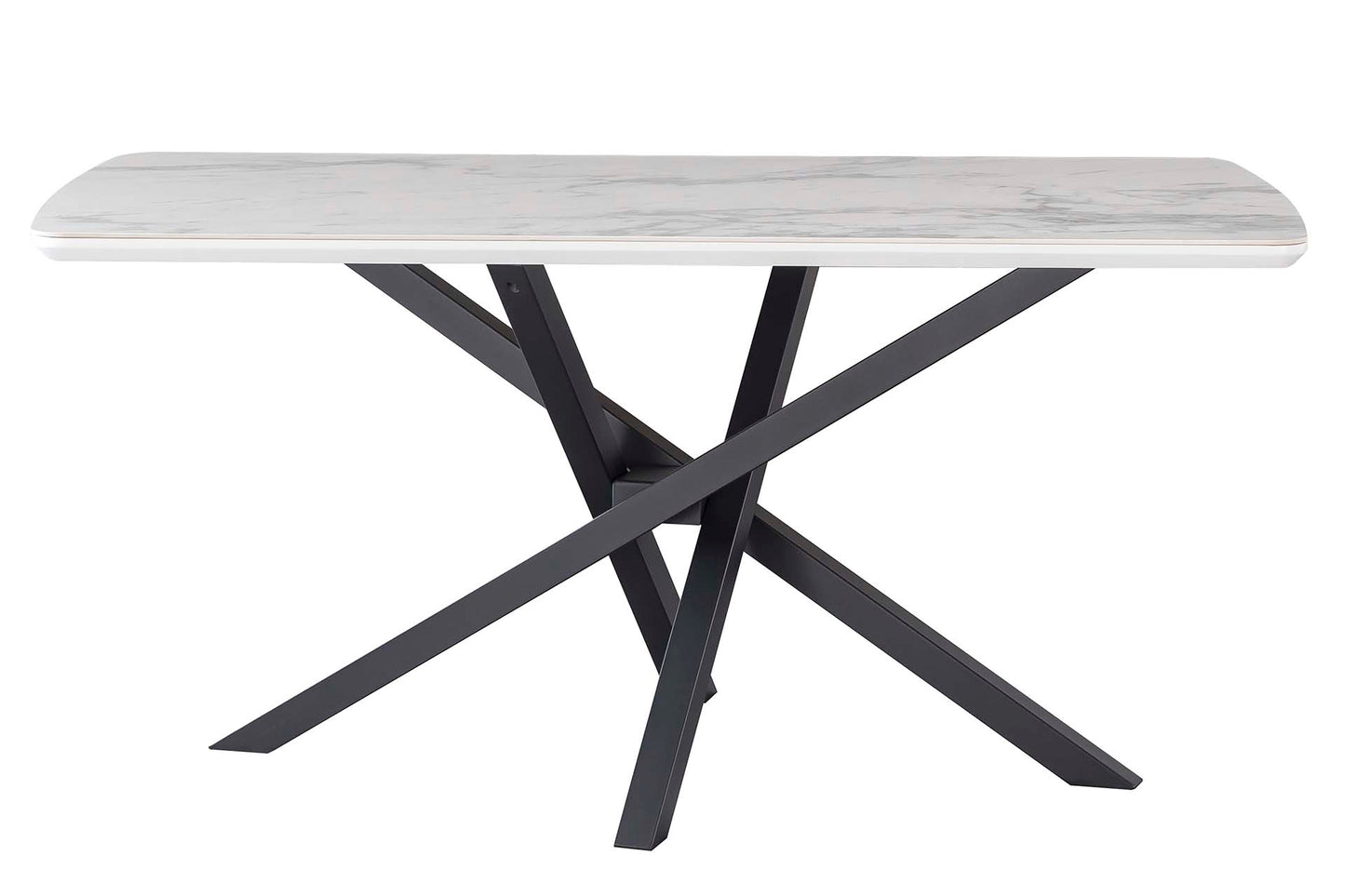 MESA COMEDOR CERAMICA METAL MONCTON 200x100x75 CM Ref. 902083